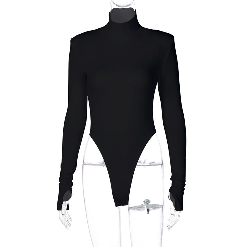 THE KORENA BODYSUIT - BLACK
