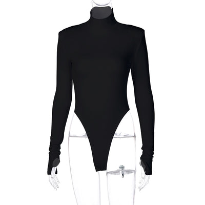 THE KORENA BODYSUIT - BLACK
