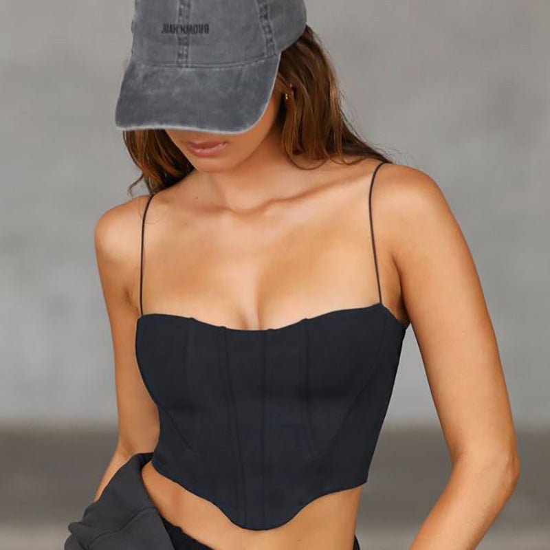 THE ELLANOR TOP - BLACK