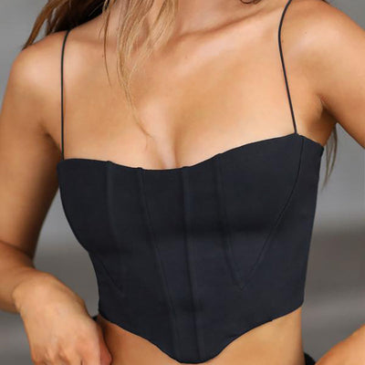 THE ELLANOR TOP - BLACK