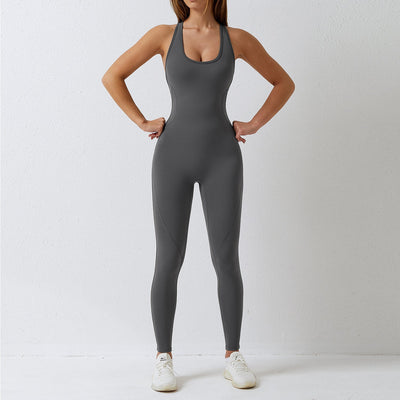 THE AERIAL PLAYSUIT - GREY ASH