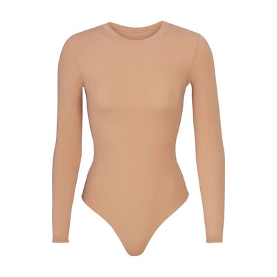 NUDE FEEL CREW NECK - NEUTRAL