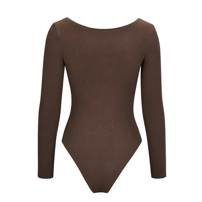 NUDE FEEL CREW NECK - BROWN