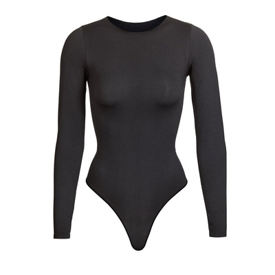 NUDE FEEL CREW NECK - BLACK