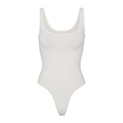 NUDE FEEL THONG TANK - WHITE