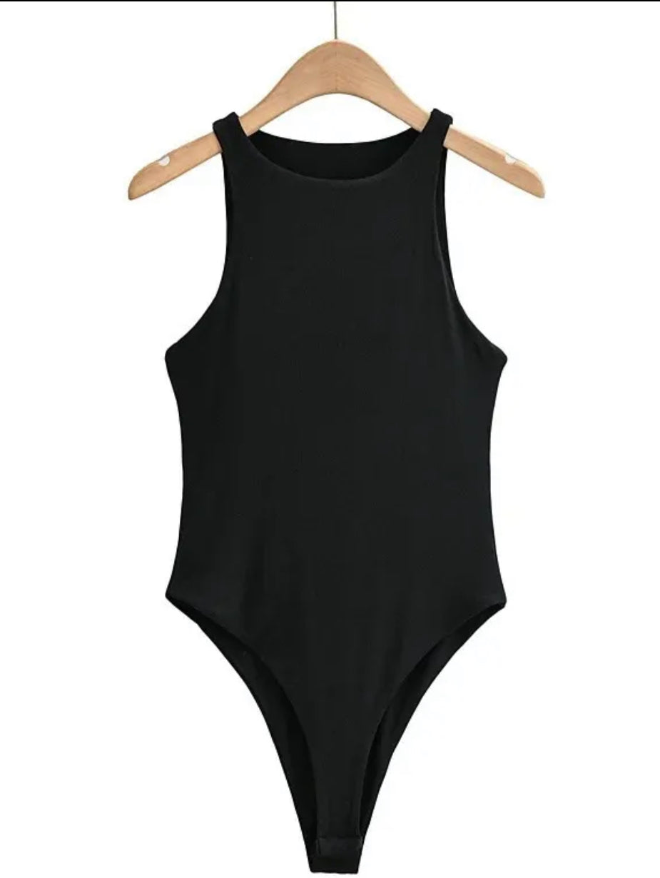 SECOND SKIN RACER BACK - BLACK