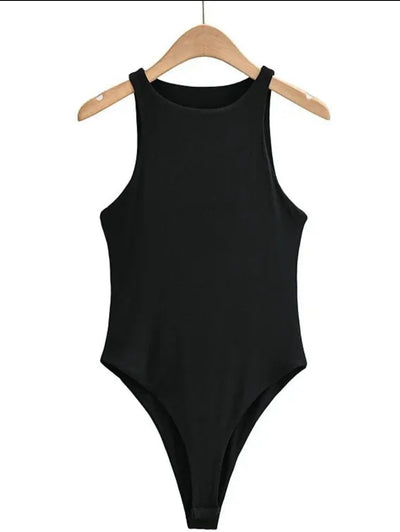 SECOND SKIN RACER BACK - BLACK
