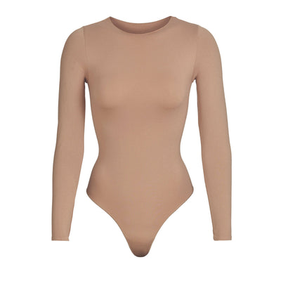 NUDE FEEL CREW NECK - NEUTRAL