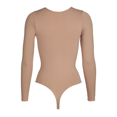 NUDE FEEL CREW NECK - NEUTRAL