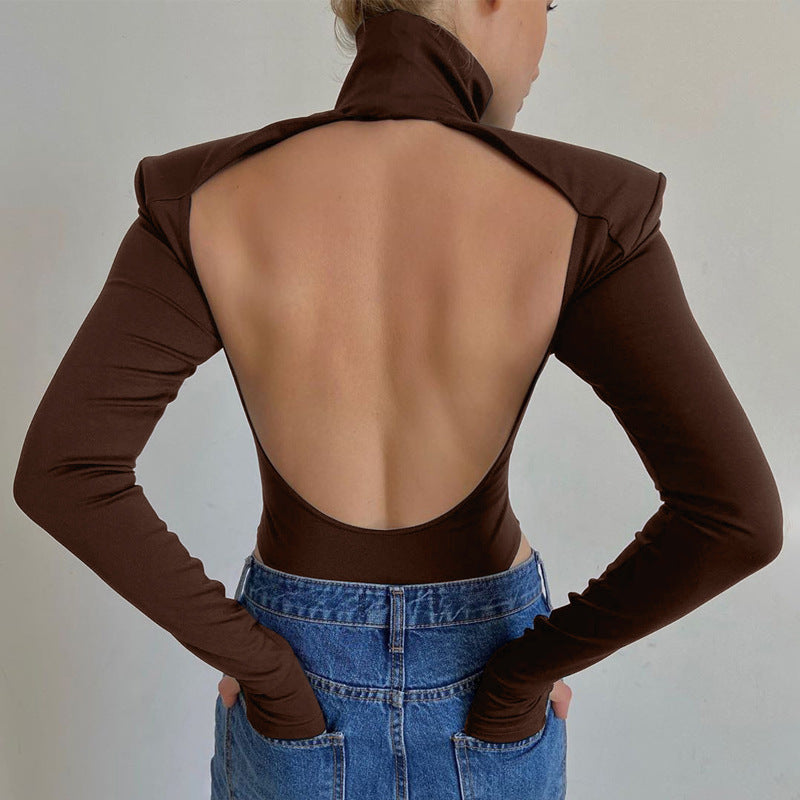 THE KORENA BODYSUIT - BLACK