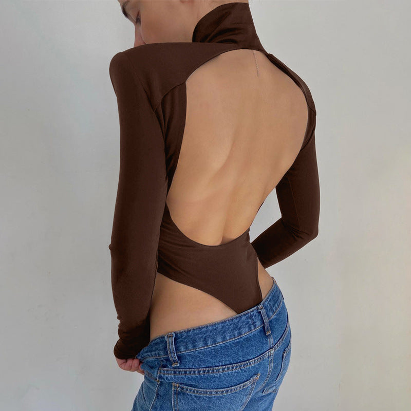 THE KORENA BODYSUIT - BLACK