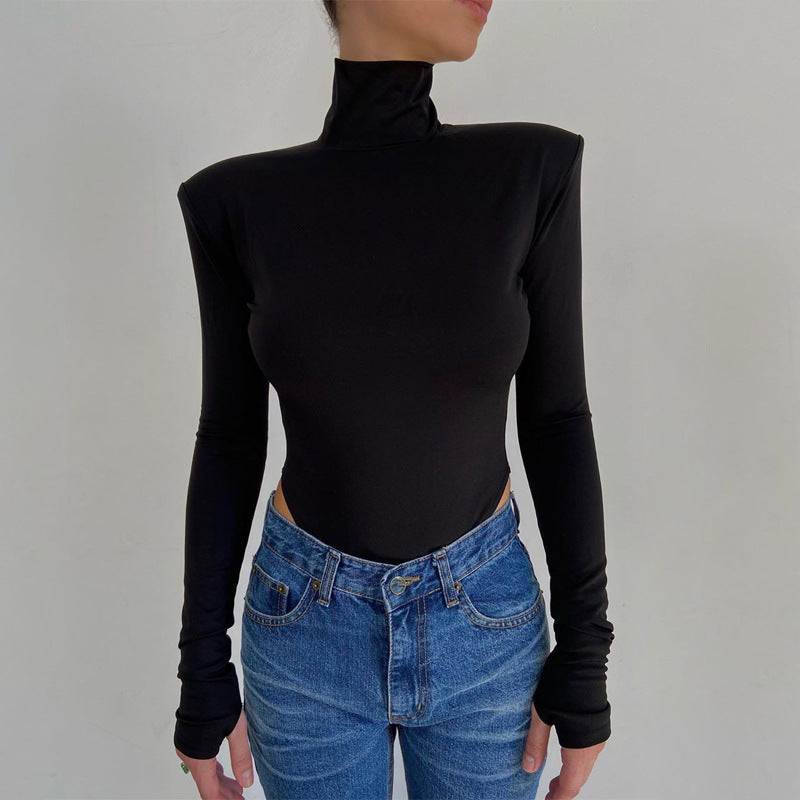 THE KORENA BODYSUIT - BLACK