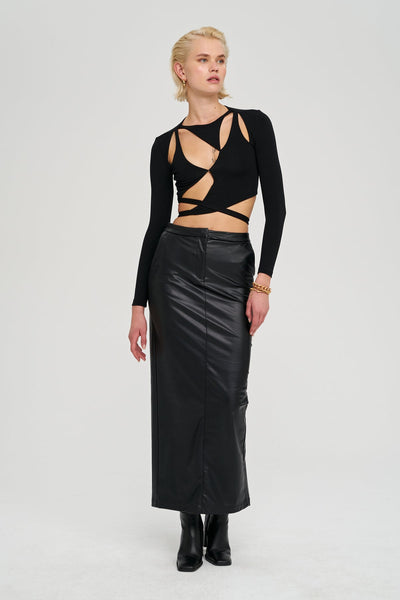 ALEXIS TOP - BLACK