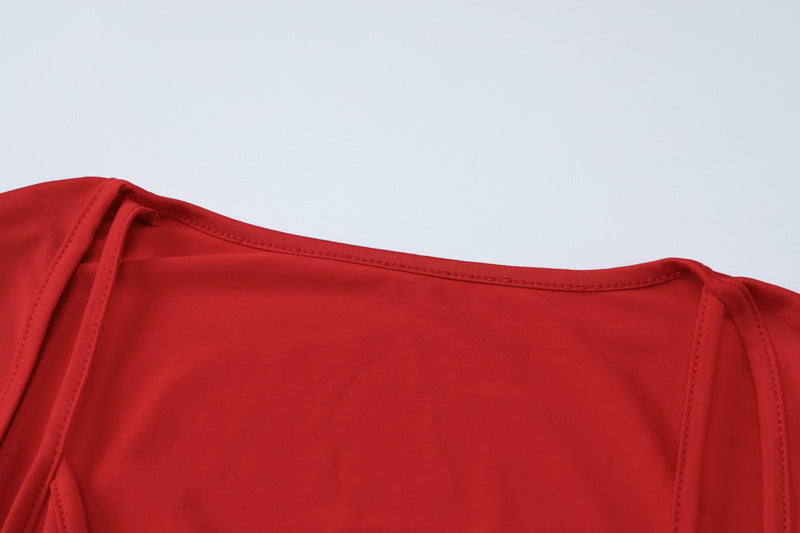 VETRA BODYSUIT - RED