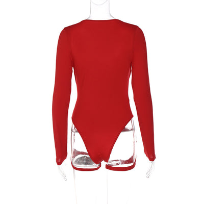 VETRA BODYSUIT - RED