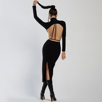 THE KAMARI DRESS - BLACK