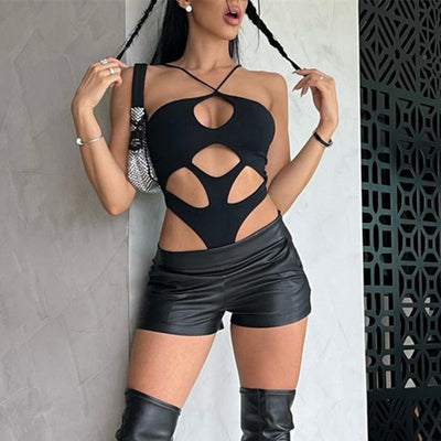 THE KREYA TOP - BLACK