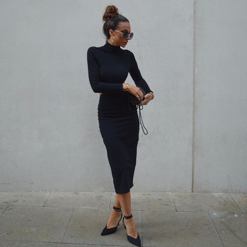 THE KAMARI DRESS - BLACK