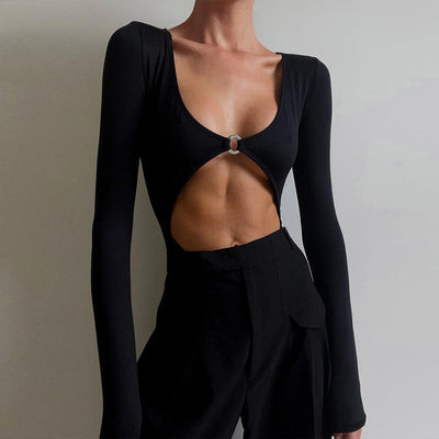 PRISCILLA TOP - BLACK