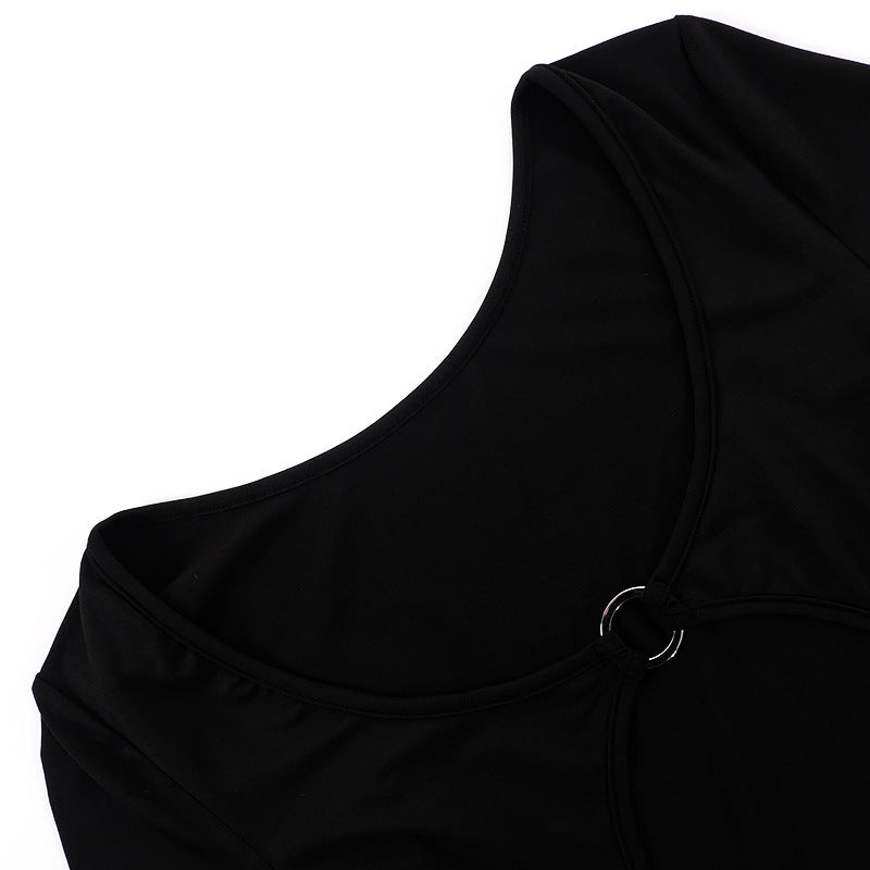 PRISCILLA TOP - BLACK