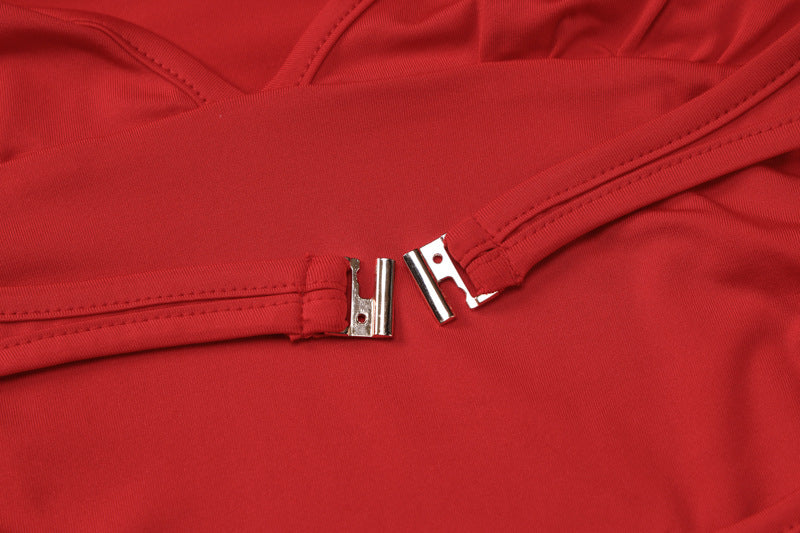 VETRA BODYSUIT - RED