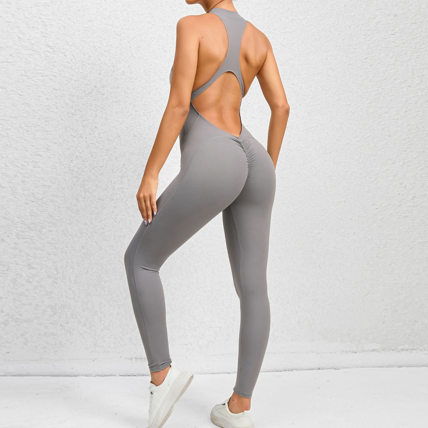 BASIXX PREMIUM JUMPSUIT - ASH GREY