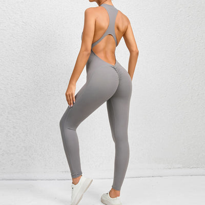 BASIXX PREMIUM JUMPSUIT - ASH GREY