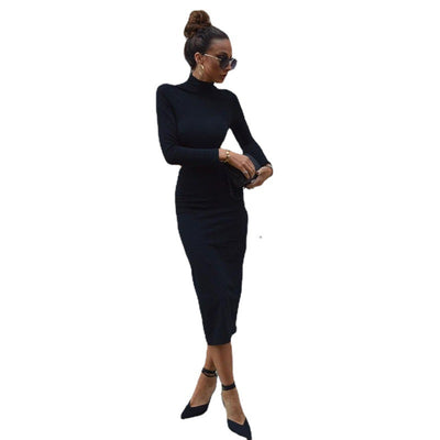 THE KAMARI DRESS - BLACK