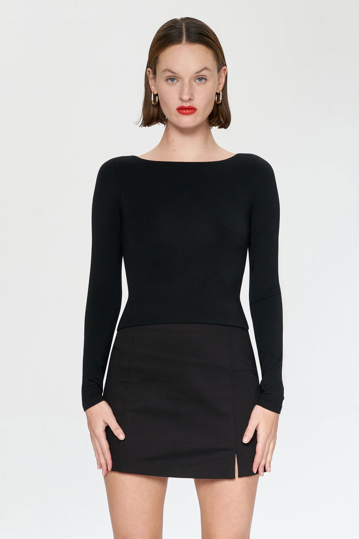 RIRI TOP - BLACK