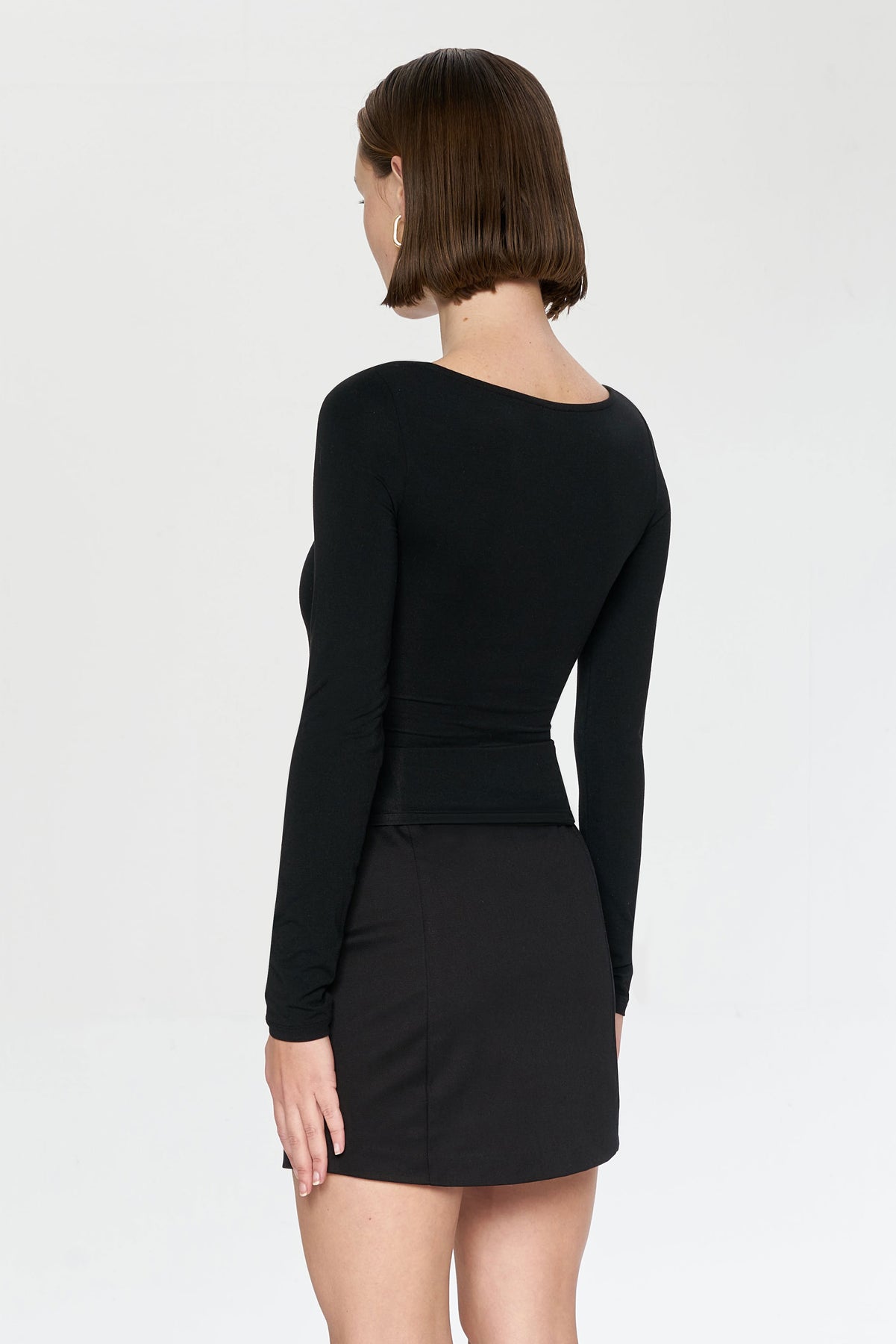 RIRI TOP - BLACK